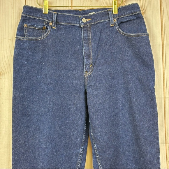Vintage Women's Levi's 550 Jeans Relaxed Fit Tapered Leg Mom Jeans Size 14Mis L - Picture 3 of 13